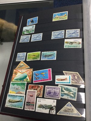 Lot 300 - A LOT OF STAMP ALBUMS