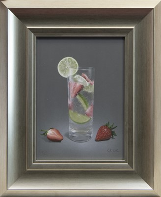 Lot 158 - STRAWBERRY AND LIME TIME, A GICLEE BY COLIN WILSON, 8/95