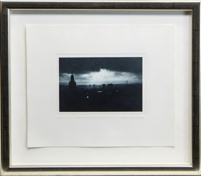 Lot 39 - LAST OF THE LIGHT, AN ETCHING BY HARRY MAGEE