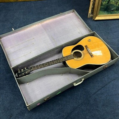 Lot 69 - AN ACOUSTIC GUITAR IN CASE