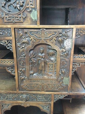 Lot 1645 - A LATE 19TH CENTURY FRENCH JAPONISME CABINET IN THE MANNER OF GABRIEL VIARDOT