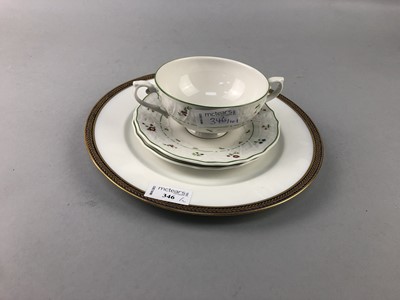 Lot 346 - A ROYAL DOULTON 'ARIGNAN' PART DINNER SERVICE AND ANOTHER PART DINNER SERVICE