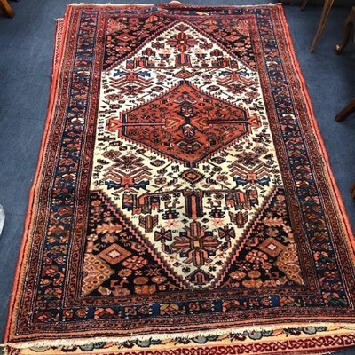 Lot 371 - A LOT OF TWO 20TH CENTURY RUGS