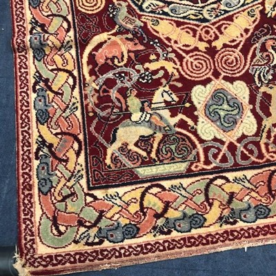 Lot 371 - A LOT OF TWO 20TH CENTURY RUGS