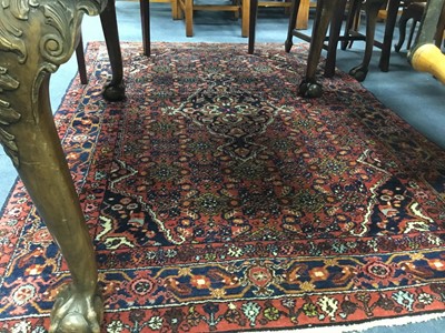 Lot 375 - A LOT OF TWO 20TH CENTURY RUGS