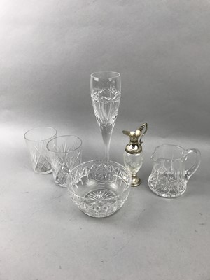 Lot 377 - A LOT OF CRYSTAL AND GLASS WARE