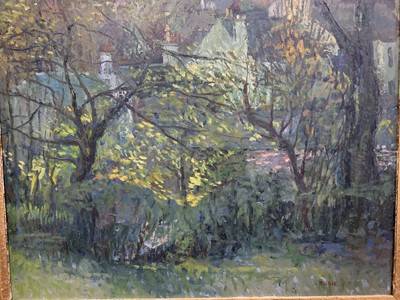 Lot 501 - SUNDAY MORNING, OCTOBER, AN OIL BY WILLIAM BIRNIE