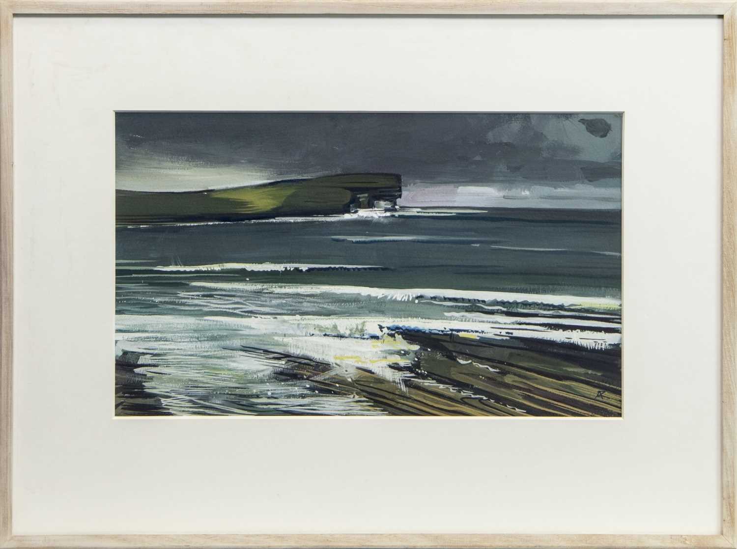 Lot 506 - BAY OF SKAILL, A GOUACHE BY ALEXANDER ROBB