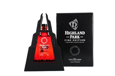 Lot 87 - HIGHLAND PARK FIRE EDITION AGED 15 YEARS