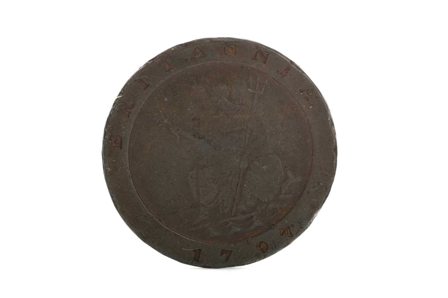 Lot 32 - A GEORGE III CONTERMARKED TWOPENCE