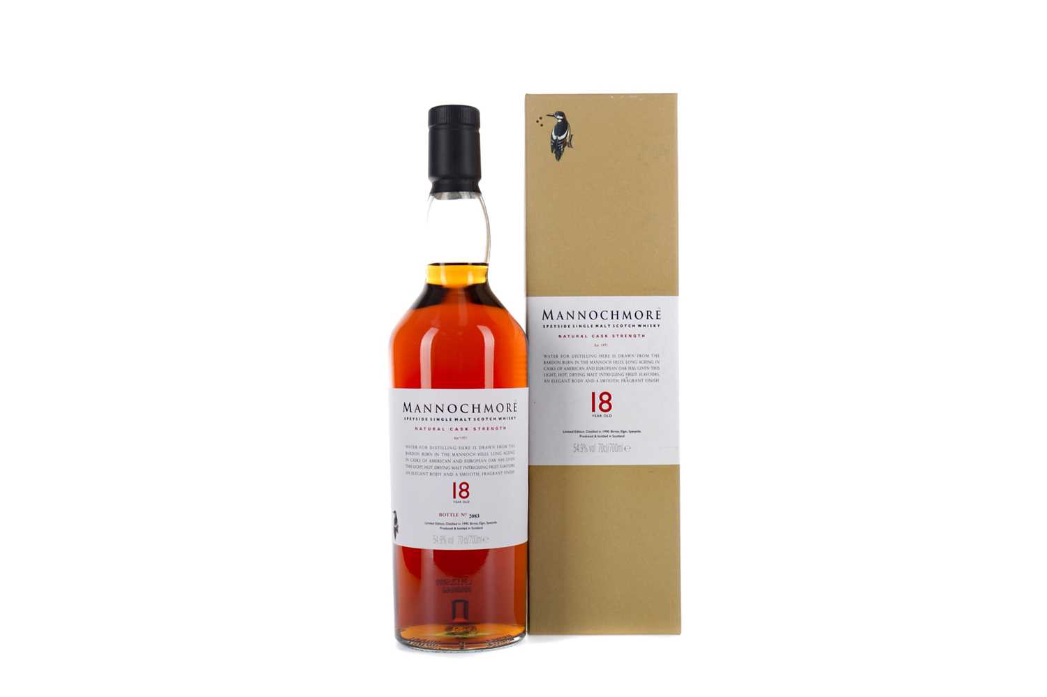 Lot 90 - MANNOCHMORE 1990 AGED 18 YEARS