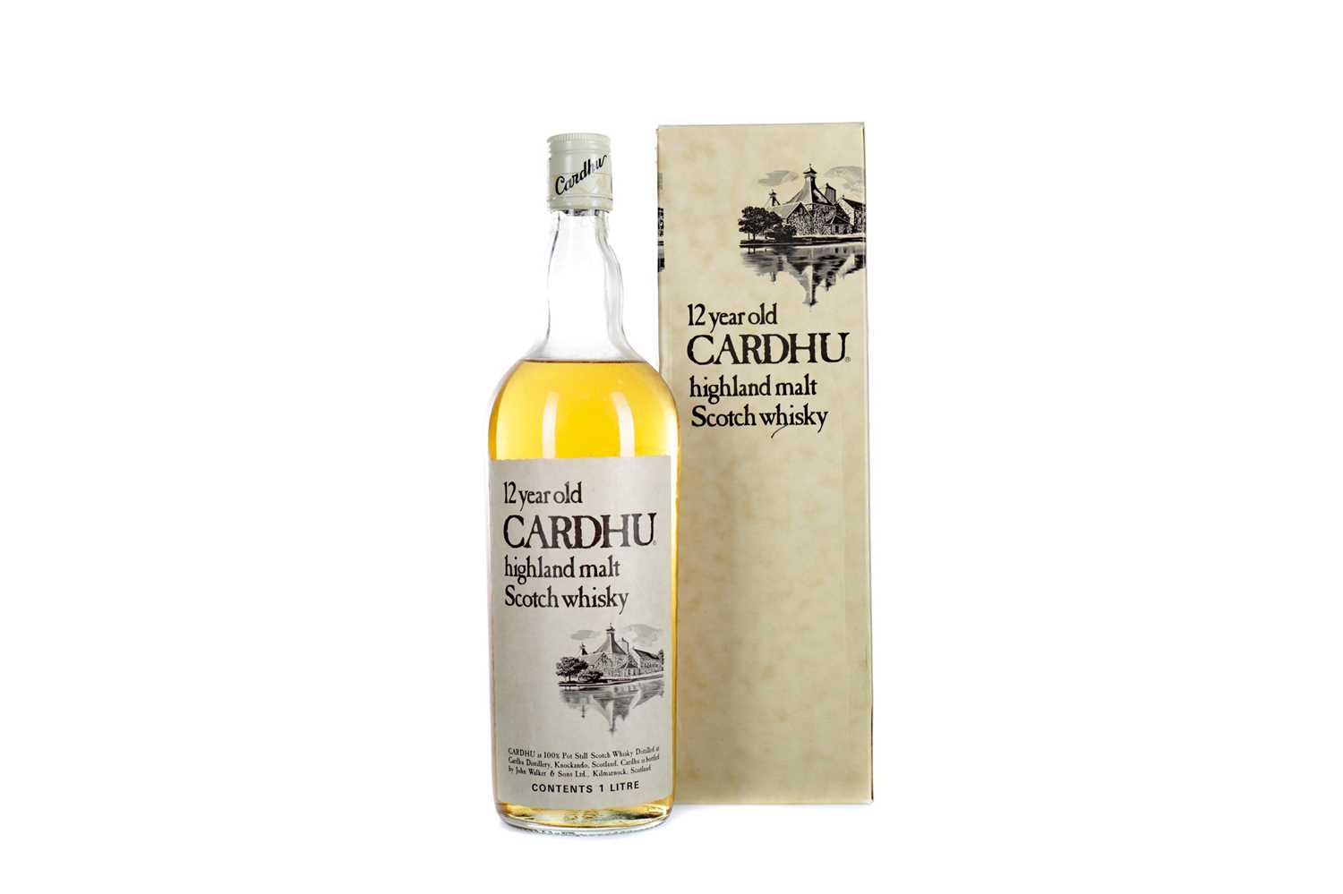 Lot 97 - CARDHU 12 YEARS OLD - ONE LITRE