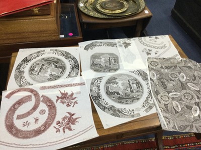 Lot 394 - COLLECTION OF SPODE PATTERNS