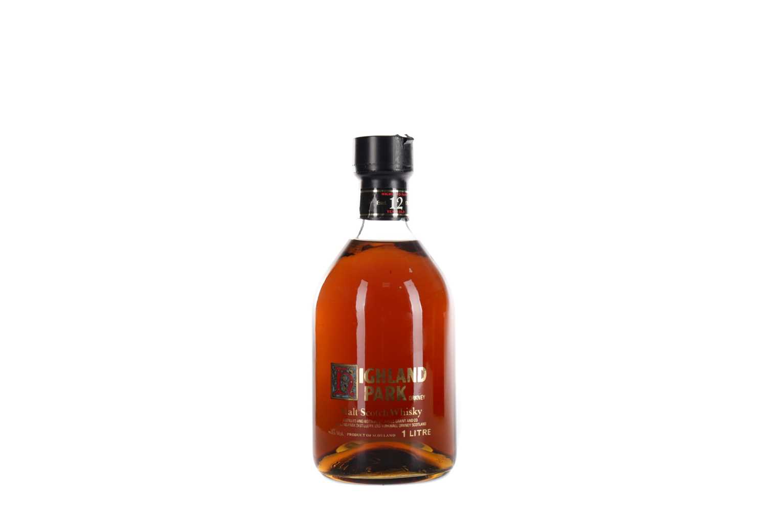 Lot 221 - HIGHLAND PARK 12 YEARS OLD - ONE LITRE