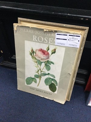 Lot 410 - A COLLECTION OF ROSE PRINTS BY PIERRE-JOSEPH REDOUTE
