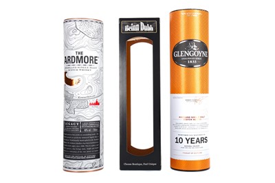 Lot 237 - OBAN AGED 14 YEARS, GLENGOYNE AGED 10 YEARS, ARDMORE TRADITIONAL AND BEINN DUDH