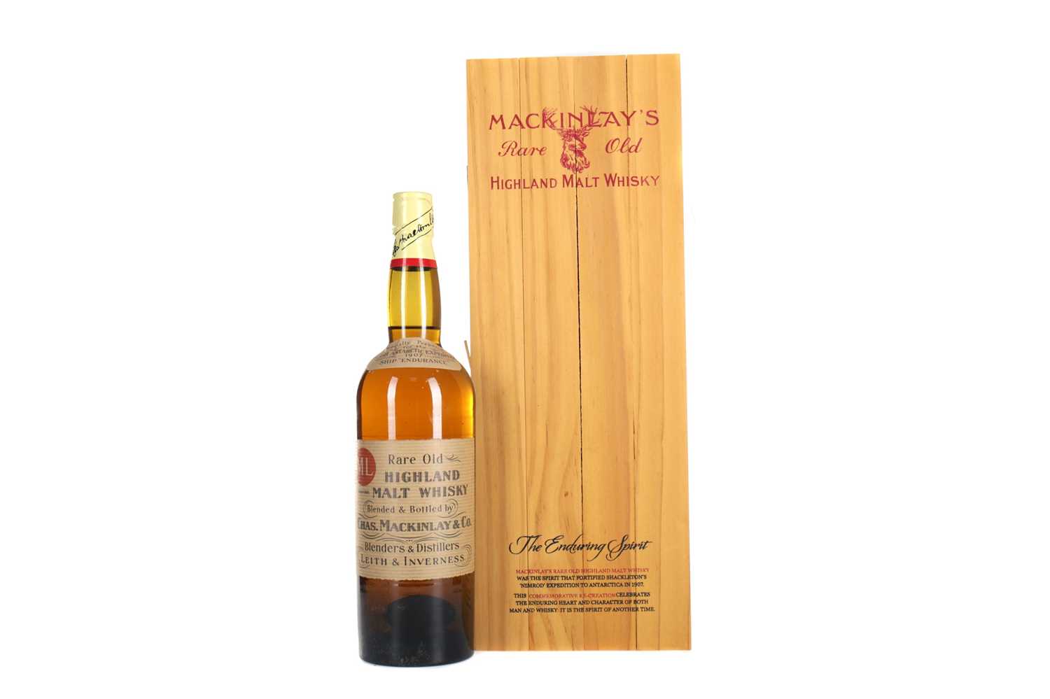 Lot 247 - MACKINLAY'S SHACKLETON REPLICA 1ST EDITION