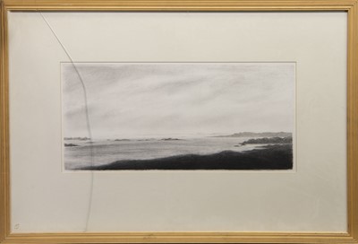 Lot 436 - LOCH TARBERT, A LITHOGRAPH BY JAMES CAMPBELL BRADY