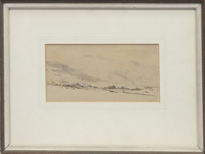 Lot 92 - COL DU JAMAN, A WATERCOLOUR BY WILLIAM WYLLIE
