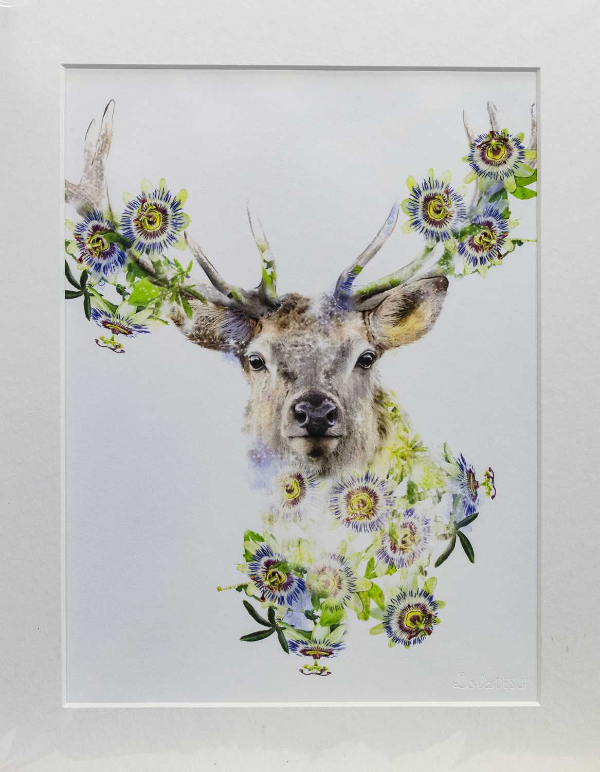 Lot 484 - STAG, A PRINT BY LOLA DESIGNS