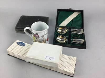 Lot 54 - A LOT OF SILVER AND PLATED WARE