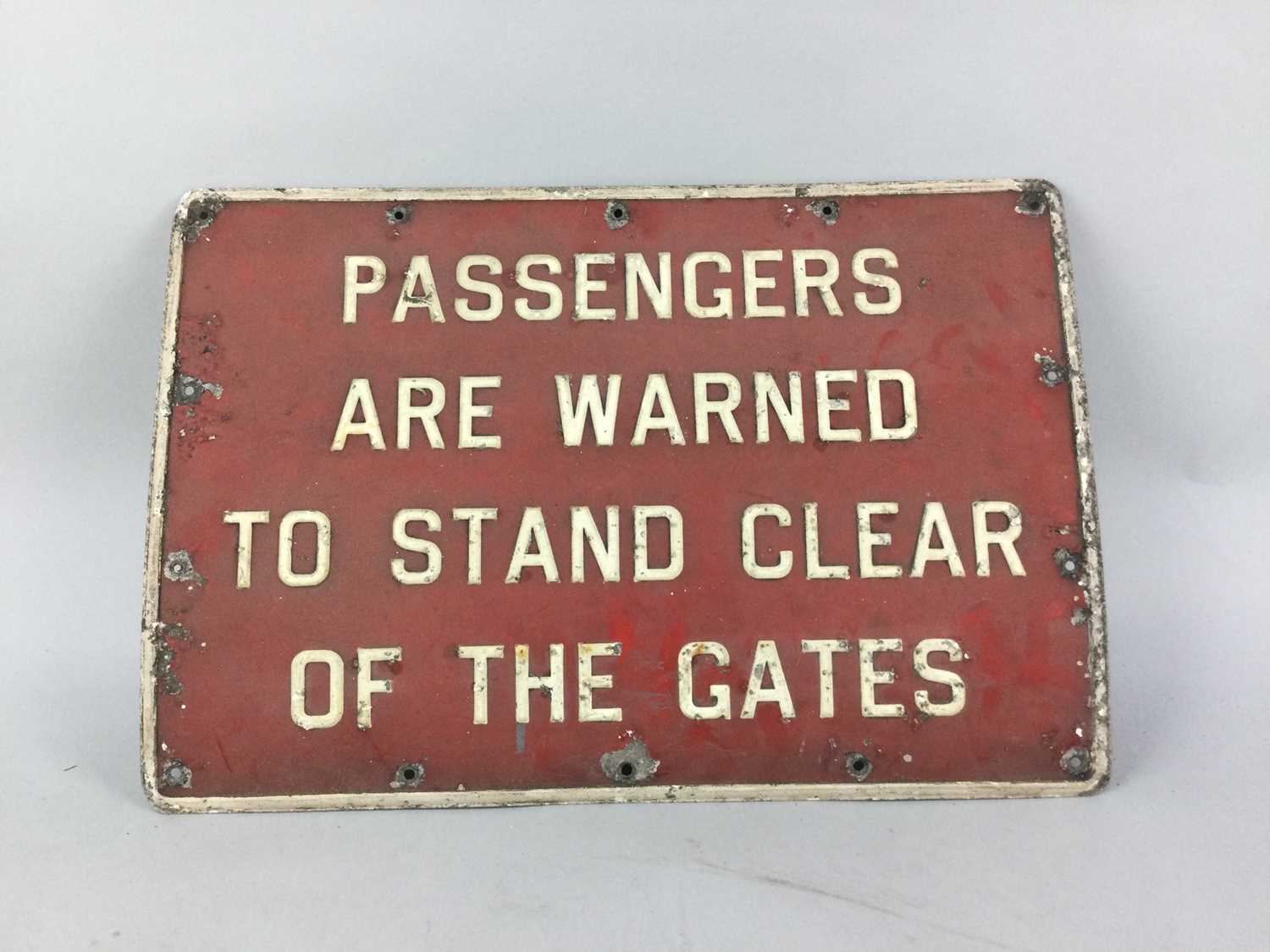 Lot 68 - A LOT OF THREE VINTAGE SIGNS