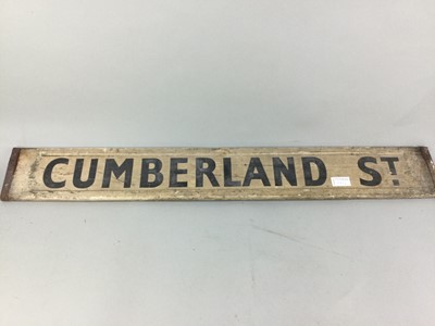 Lot 68 - A LOT OF THREE VINTAGE SIGNS