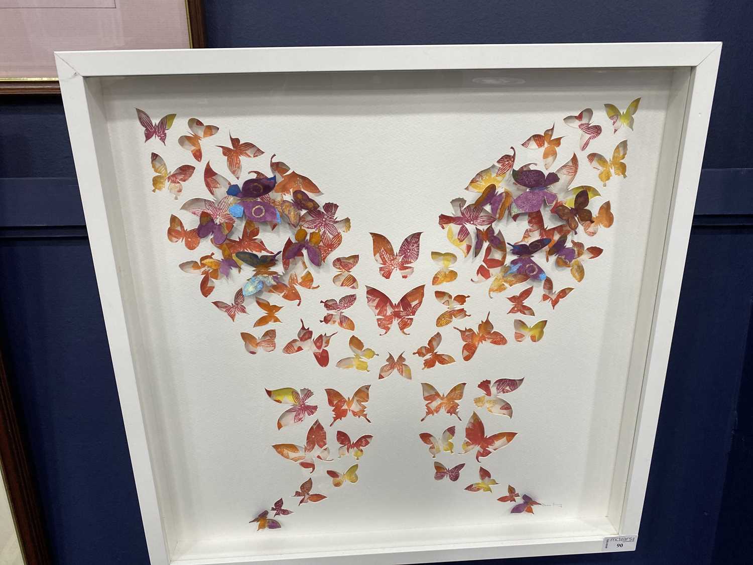 Lot 90 - BUTTERFLIES, A DIANE YOUNG PICTURE