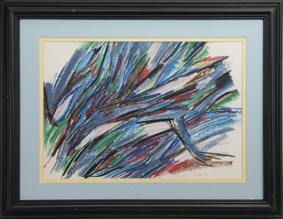 Lot 757 - AN UNTITLED PASTEL BY WILLIAM GEAR