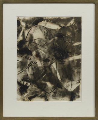 Lot 694 - AN UNTITLED MONOPRINT BY WILLIAM GEAR