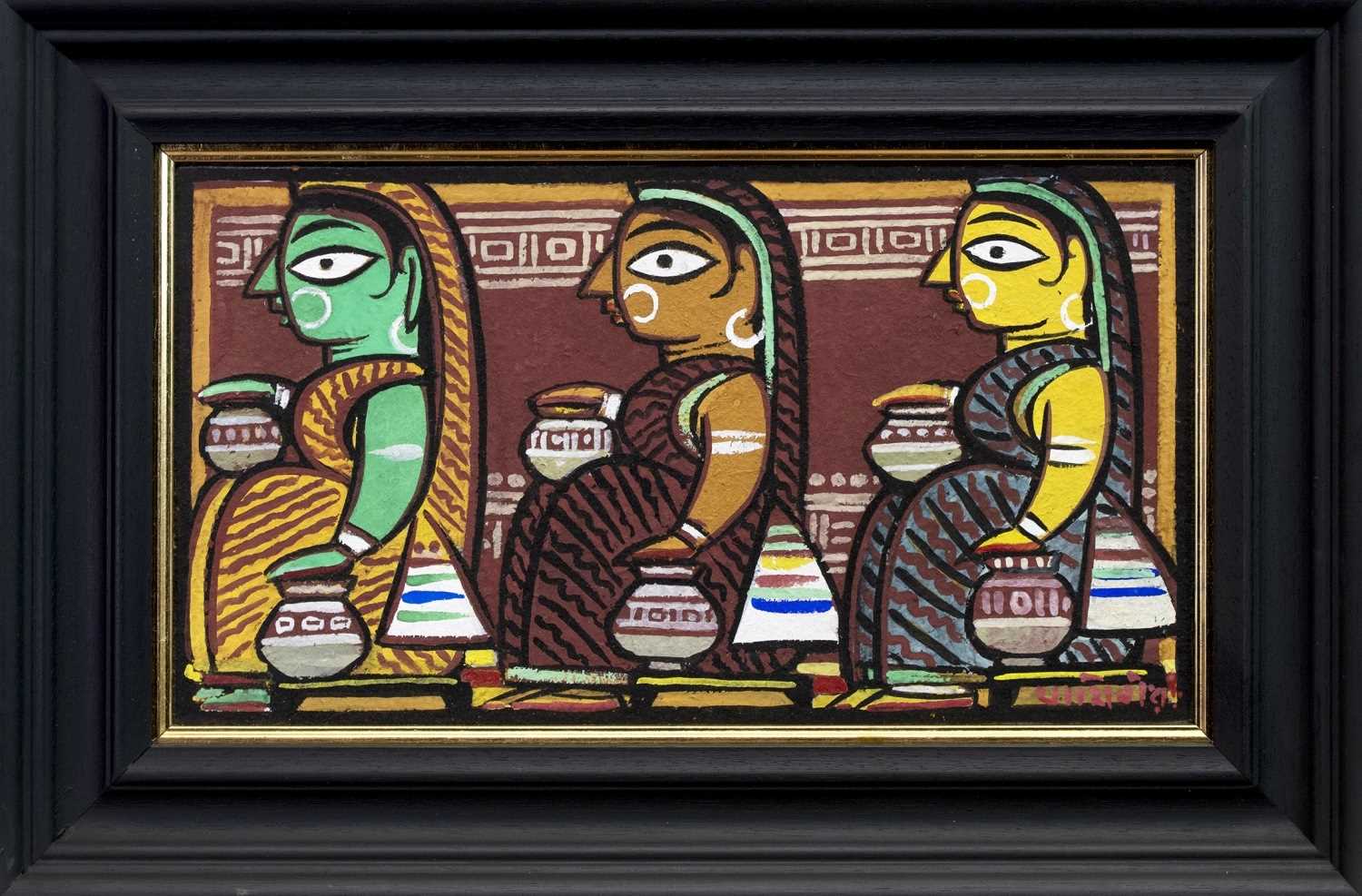 Lot 132 - AN UNTITLED WORK BY JAMINI ROY