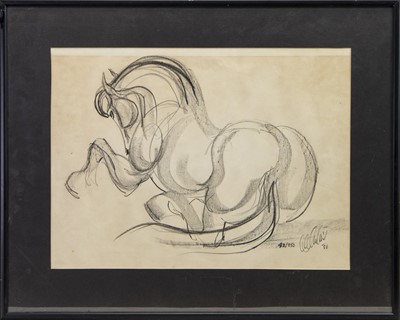 Lot 134 - HORSE SKETCH, FROM THE CIRCLE OF SUNIL DAS