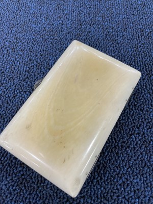 Lot 492 - A VICTORIAN IVORY CARD CASE AND TWO OTHERS