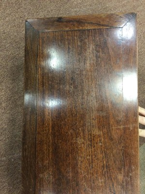 Lot 766 - A CHINESE LOW SIDE TABLE