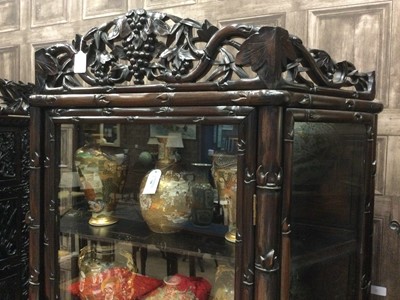 Lot 772 - A CHINESE DISPLAY CABINET