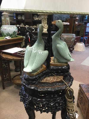 Lot 780 - AN EARLY 20TH CENTURY CHINESE TABLE LAMP