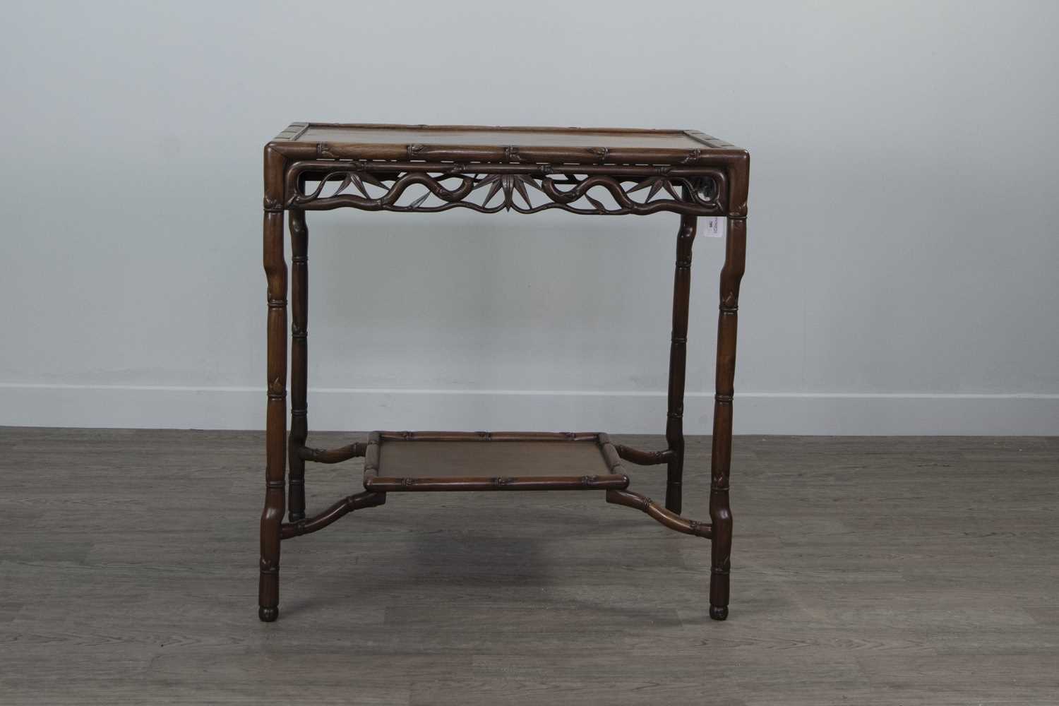 Lot 789 - A 20TH CENTURY CHINESE OCCASIONAL TABLE