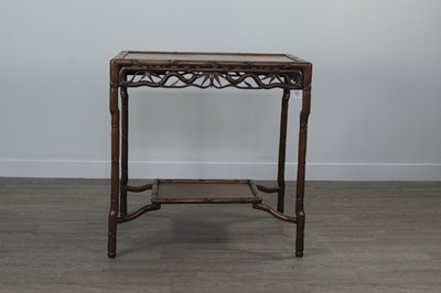 Lot 789 - A 20TH CENTURY CHINESE OCCASIONAL TABLE