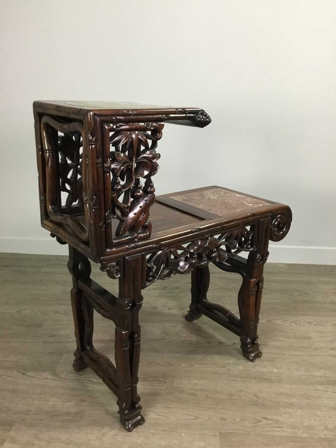 Lot 795 - A CHINESE PLANT TABLE