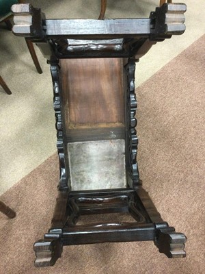 Lot 795 - A CHINESE PLANT TABLE