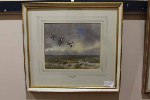 Lot 1102 - * R. W. MILLIKEN, SNIPE watercolour on paper,...