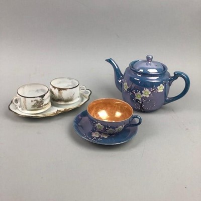 Lot 117 - AN EARLY 20TH CENTURY JAPANESE PORCELAIN TEA SERVICE AND ANOTHER
