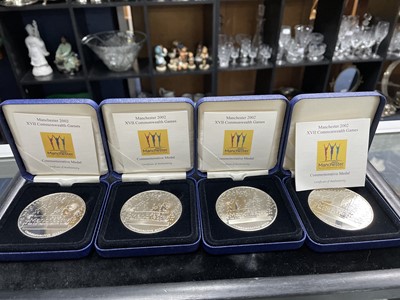 Lot 231 - A LOT OF MANCHESTER COMMONWEALTH GAMES COMMEMORATIVE MEDALS