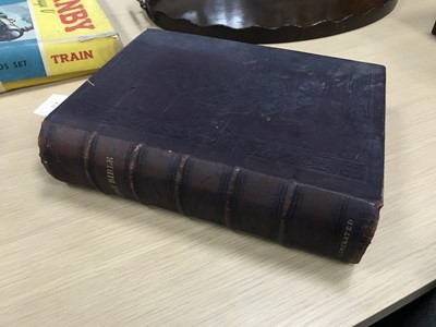 Lot 234 - A BROWN'S FAMILY BIBLE