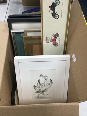 Lot 166 - A LOT OF PICTURES AND PRINTS