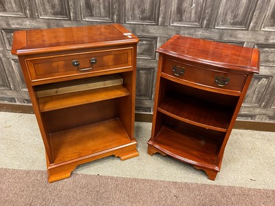 Lot 138 - A LOT OF TWO REPRODUCTION SIDE CABINETS