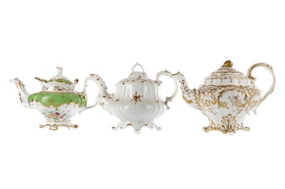 Lot 340 - A COLLECTION OF 19TH CENTURY ENGLISH TEA WARE