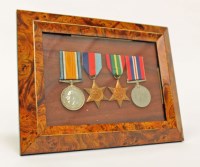 Lot 1133 - GROUP OF PREDOMINANTLY WWII MEDALS AND RIBBONS...