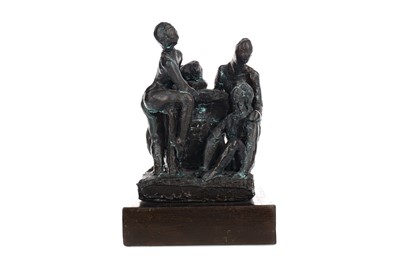 Lot 760 - FAMILY, A SCULPTURE BY OLIVE THOMSON