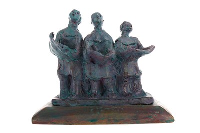 Lot 761 - THE BIG SONG, A SCULPTURE BY OLIVE THOMSON